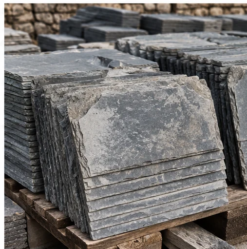 Illustrative reclaimed roofing material example