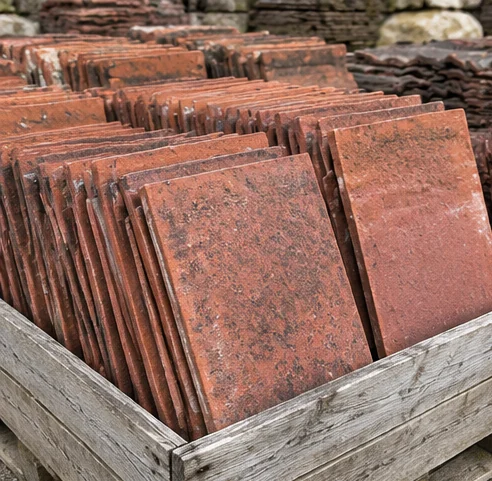 Illustrative reclaimed roofing material example