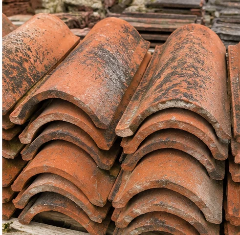 Illustrative reclaimed roofing material example