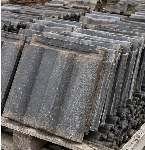 Illustrative reclaimed roofing material example