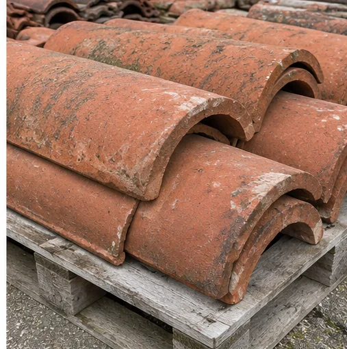 Illustrative reclaimed roofing material example